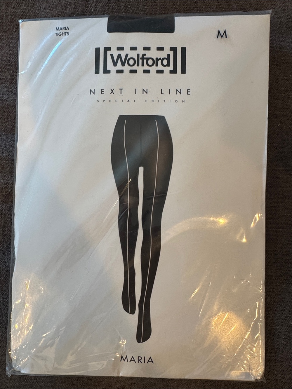 Wolford Black Maria Opaque Tights